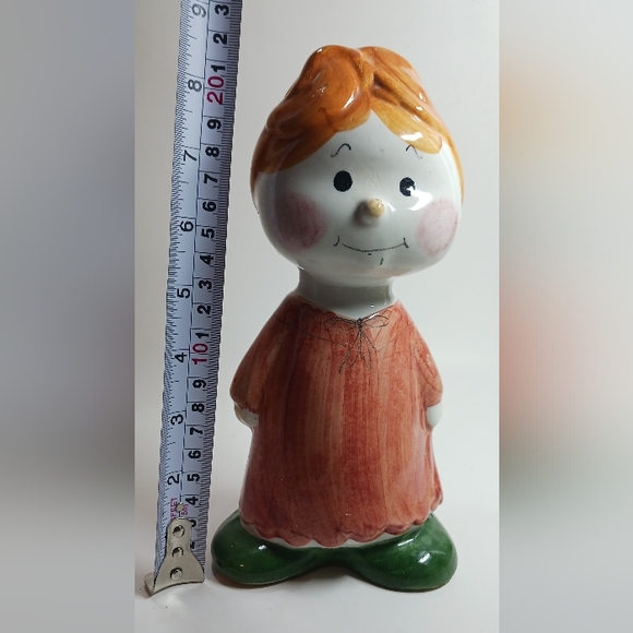 VINTAGE COOP ITALY GUADRIFOGLIO CERAMIC PIGGY BANK - Picture 6 of 7